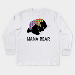 '2018 Autism Awareness Mom' Awesome Autism Mama Bear S Kids Long Sleeve T-Shirt